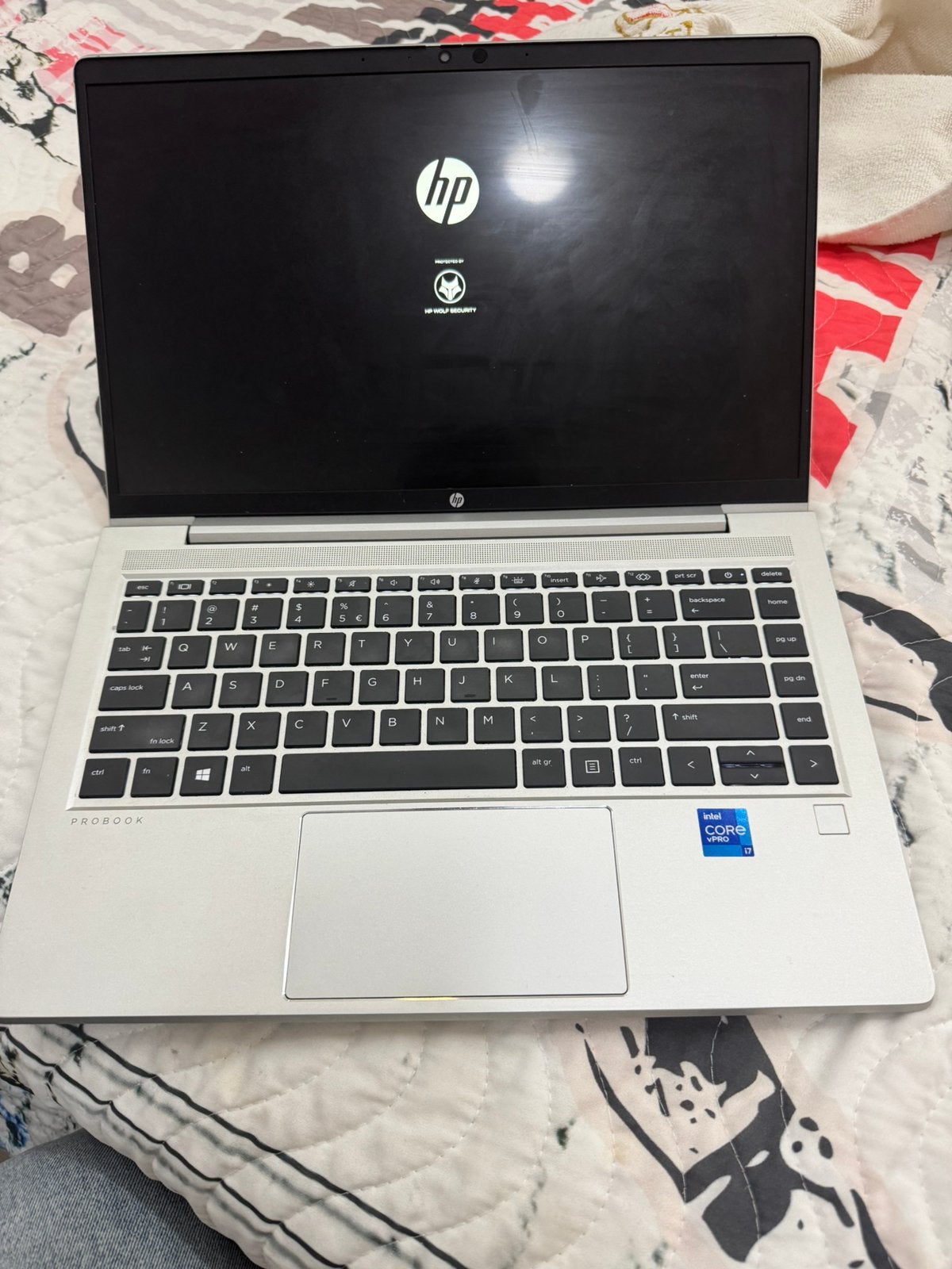 Hp Laptop intel core vPro i7 11th Gen touchscreen, Ophalen, Qwerty, Met touchscreen, Zo goed als nieuw