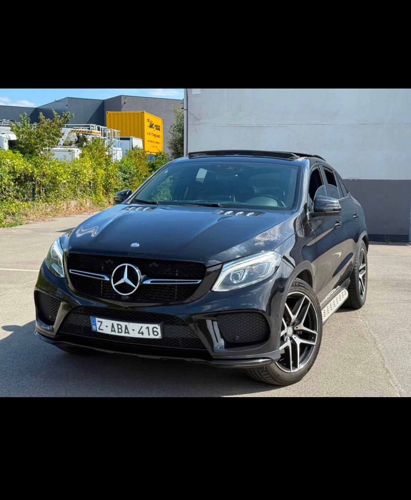 Mercedes Gle coupe 350D 4matic Amg pack, pano, leder, trekhk, Automaat, Dealer onderhouden, GLE, Zwart
