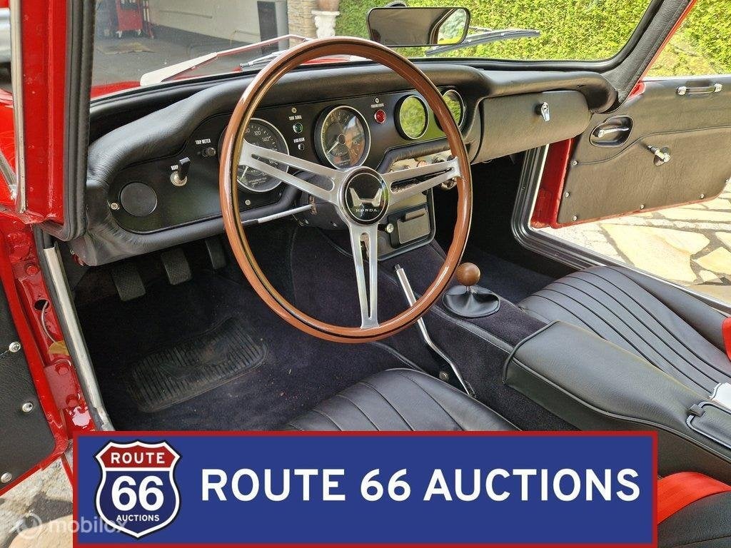 Honda S 800 | 1967 | Route 66 Auctions, Autos, Entreprise, Boîte manuelle, Autre carrosserie, Essence