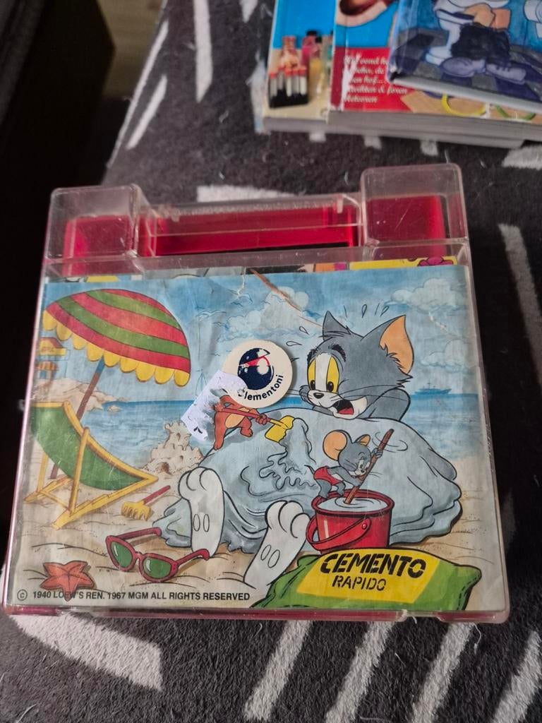 Blokken puzzel tom en Jerry, Ophalen of Verzenden