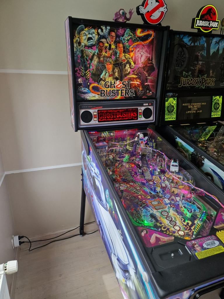 Flipper ghostbusters 2017 1350 parties, nombreux mods,, Collections, Enlèvement
