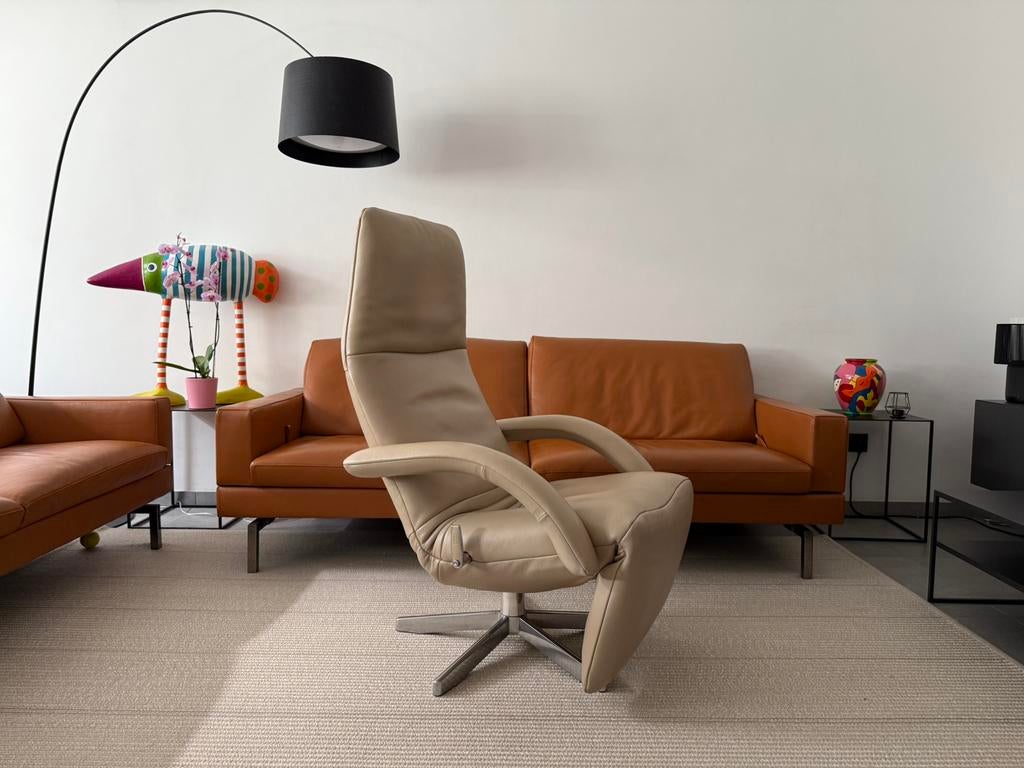 Jori Yoga Relax (Mono-Move, Medi), Huis en Inrichting, Fauteuils, Gebruikt, Kunststof, Leer, Metaal, Stof, Overige materialen
