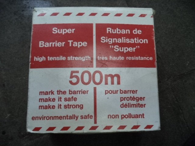 ruban de signalisation, Bricolage & Construction, Éclairage de chantier, Enlèvement ou Envoi, Neuf
