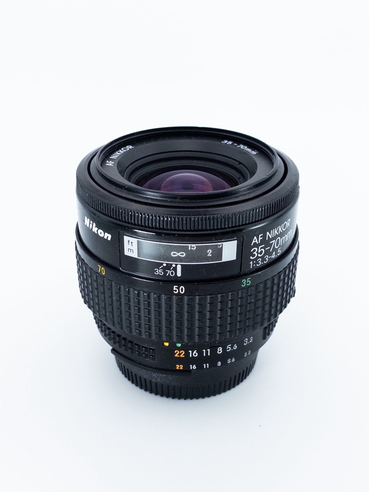 Nikon AF 35-70mm F/3.3-4.5 in Uitstekende Staat, Ophalen of Verzenden, Gebruikt, Spiegelreflex, Nikon