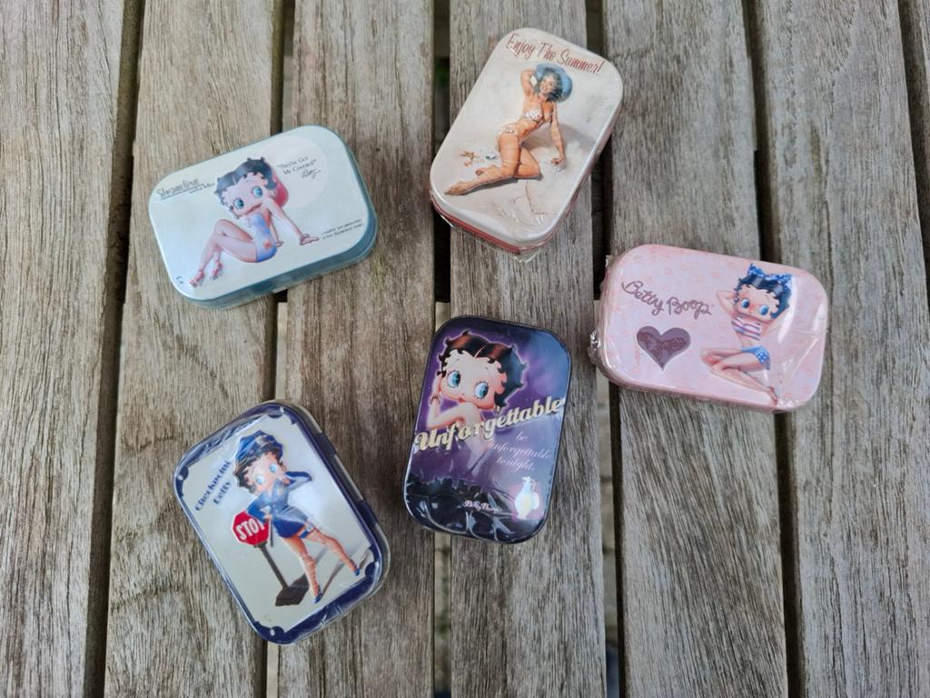 Betty Boop mini doosjes, Verzamelen, Stripfiguren, Ophalen, Betty Boop, Overige typen