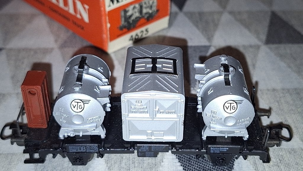 Märklin HO 4625.2 containerwagon VTG van de DB, Enlèvement ou Envoi, Comme neuf, Wagon, Märklin