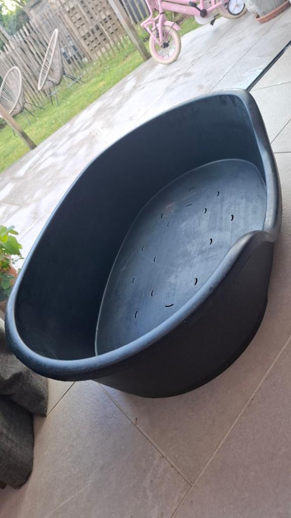 Hondenmand zwart groot, Dieren en Toebehoren, Ophalen