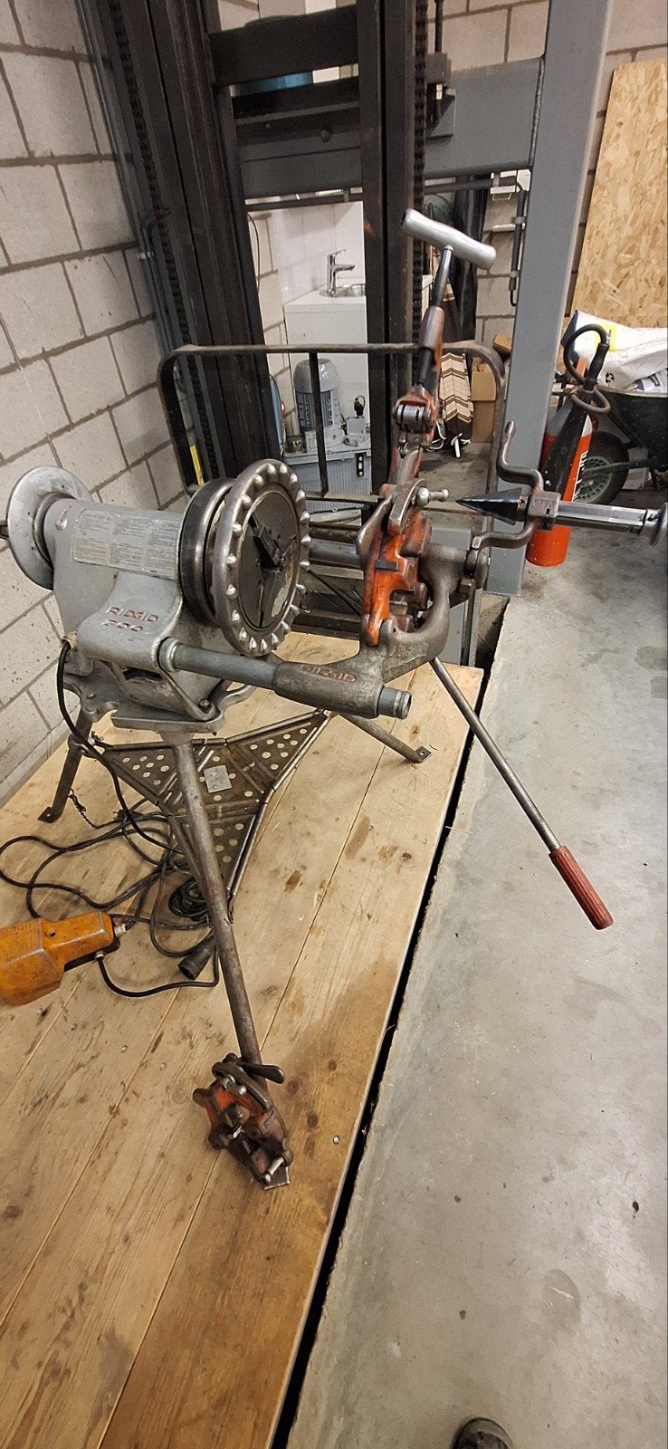 Ridgid draadsnijmachine, Bricolage & Construction, Outillage | Outillage à main, Utilisé, Ridgid, Enlèvement
