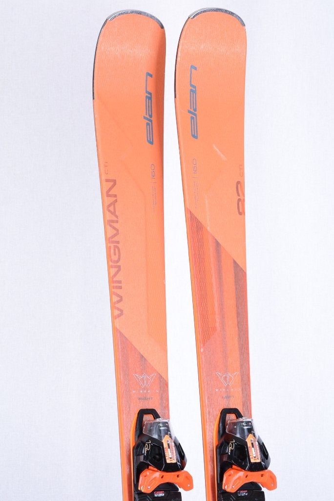 160 cm ski's ELAN WINGMAN 82 CTI 2023, carbon, woodcore, Sport en Fitness, Overige merken, 160 tot 180 cm, Gebruikt, Verzenden