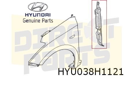 Hyundai i30 4/17-7/20 (HB en Wagon) isolatie voorscherm Link, -, Verzenden, -, Nieuw