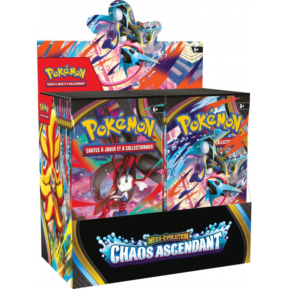 Pokemon Display 36 Boosters ME04 Chaos Ascendant, Hobby & Loisirs créatifs, Jeux de cartes à collectionner | Pokémon, Enlèvement