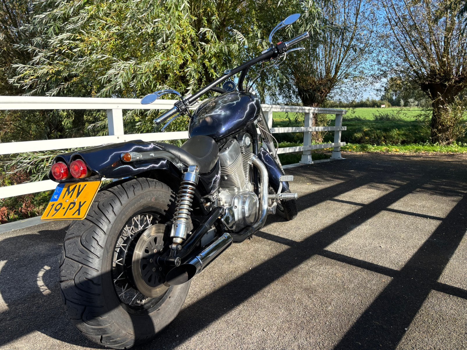 Suzuki intruder 1400, Ophalen