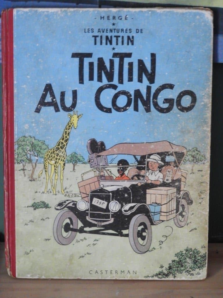 Tintin au Congo, Livres, Une BD, Enlèvement ou Envoi, Utilisé, Hergé.
