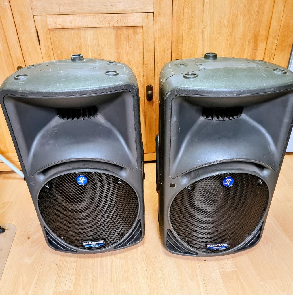 PA installatie - Mackies SRM450 - Monitors/Boxen, Muziek en Instrumenten, Ophalen, Gebruikt, Dj-set