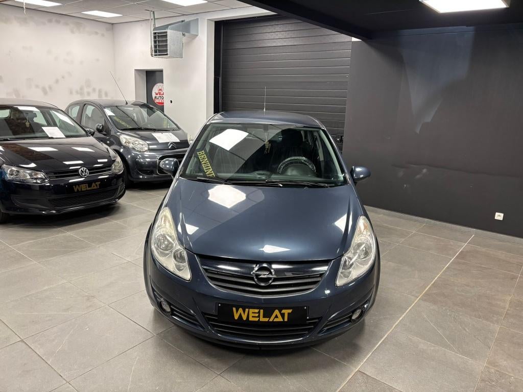 OPEL CORSA 1.2 LITER BENZINE/2010/TOP STAAT, Autos, Bluetooth, Argent ou Gris, Achat, 129 g/km