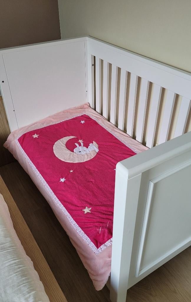 Babybed , peuterbed - Bopita Victoria 60×120 cm, Kinderen en Baby's, Kinderkamer | Bedden, Zo goed als nieuw, Minder dan 140 cm