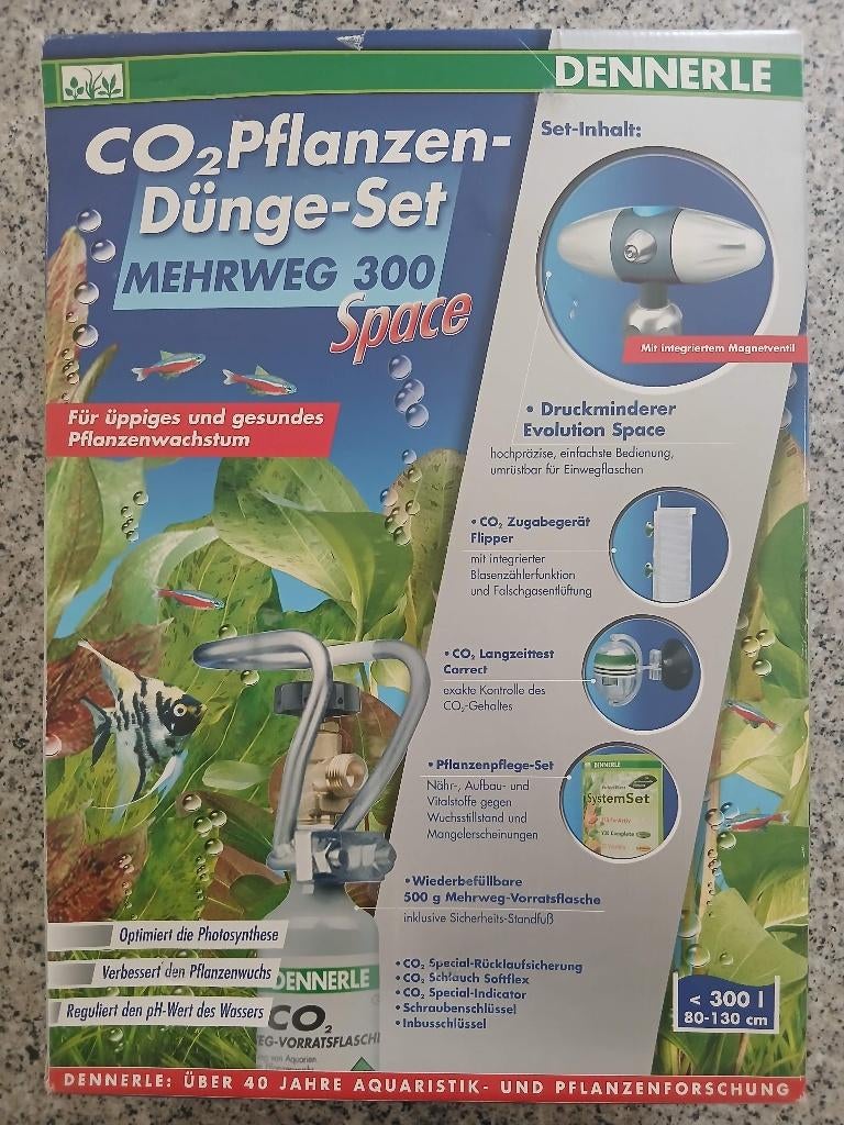 Kit CO2 Dennerle complet, Dieren en Toebehoren, Ophalen, Gebruikt, CO₂-systeem, Dennerle