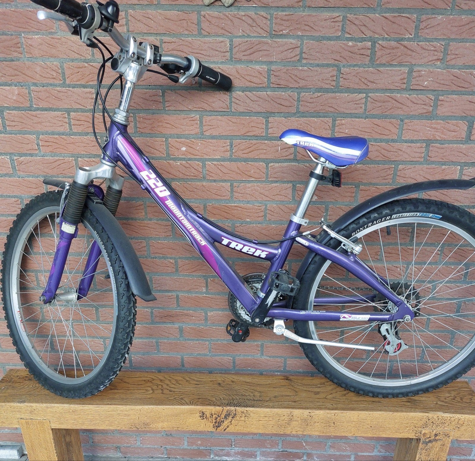 Trek mtb 24", Ophalen