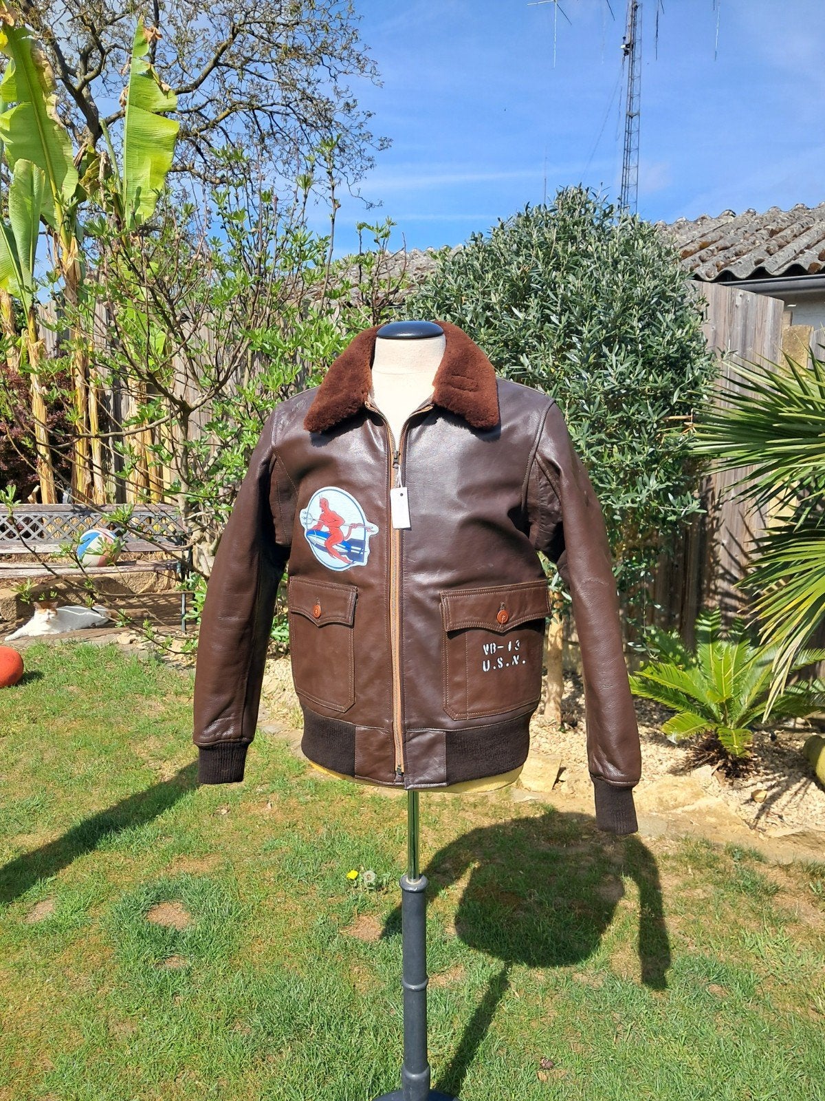 WW2 M422a flight jacket  VB-13, Ophalen of Verzenden