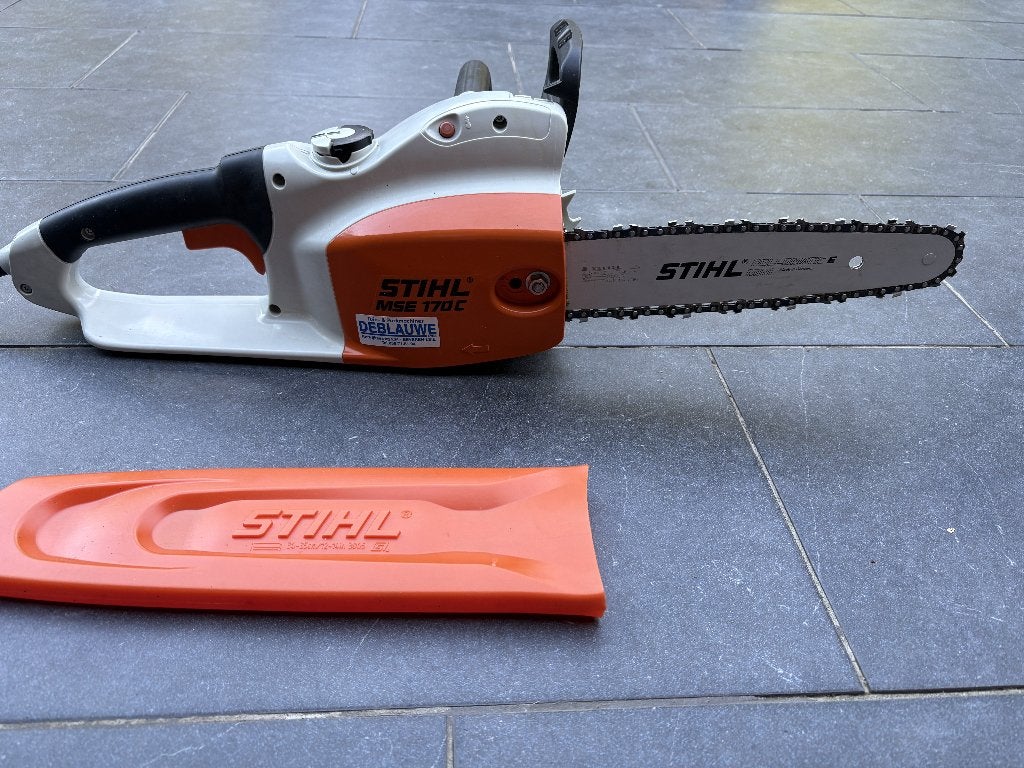 Elektrische kettingzaag STIHL MSE 170 C, Doe-het-zelf en Bouw, Gereedschap | Zaagmachines, Ophalen, Stihl, Kettingzaag, 600 tot 1200 watt