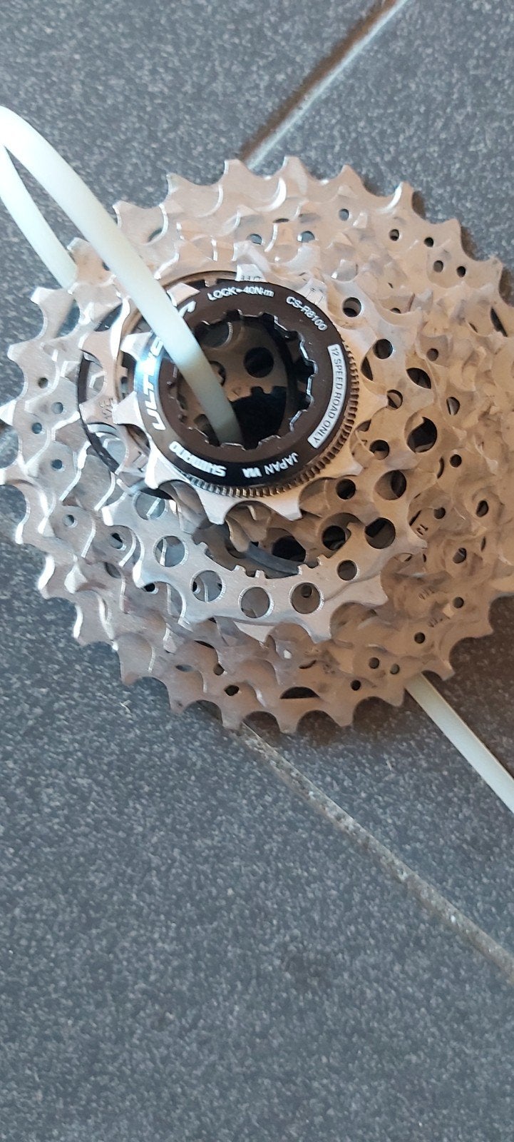 shimano cassette, Ophalen