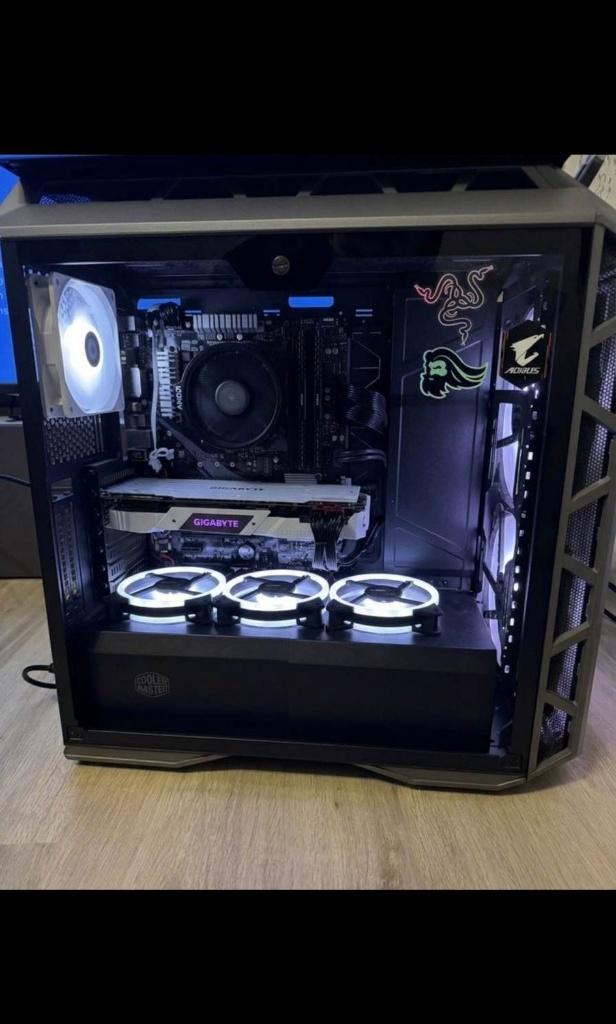 Gaming pc, Computers en Software, Desktop Pc's, Zo goed als nieuw, 4 Ghz of meer, SSD, 16 GB, Met videokaart, Gaming, Ophalen