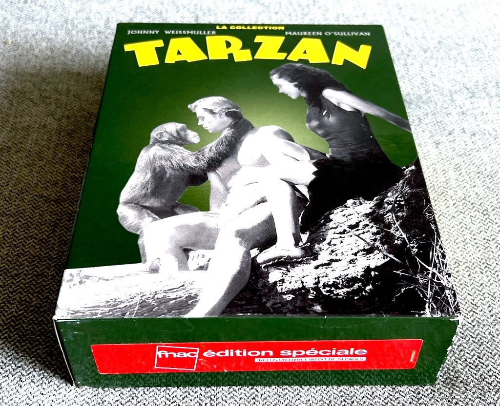 "TARZAN" (12 FILMS)  7 DVD + Livret // Édition Spéciale FNAC, CD & DVD, Suppléments, Avant 1940, Anglais, Anglais