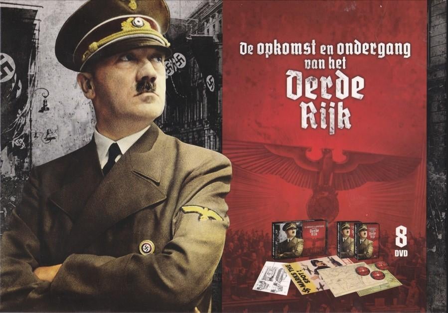 De opkomst en ondergang van het Derde Rijk – 8 DVD, Vanaf 16 jaar, Ophalen, Gebruikt, Oorlog of Misdaad