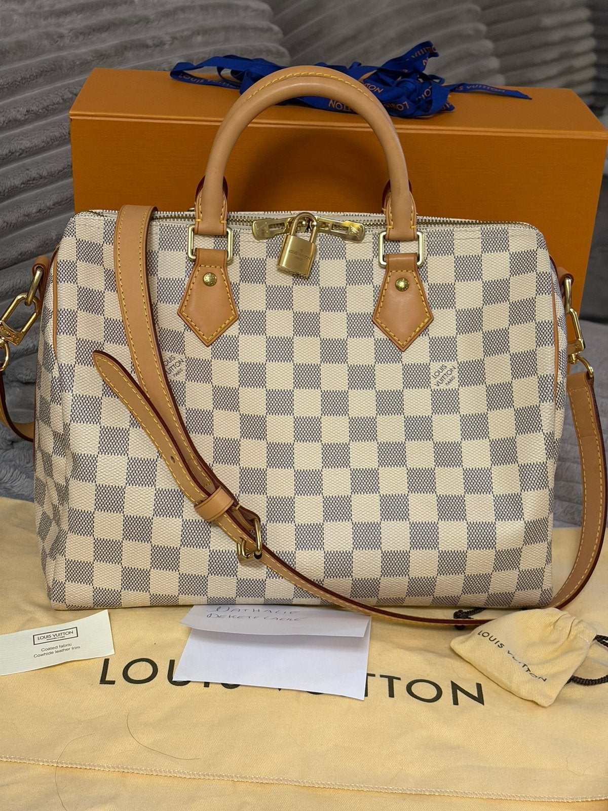 Louis Vuitton speedy bandouliere 30, Ophalen of Verzenden, Zo goed als nieuw
