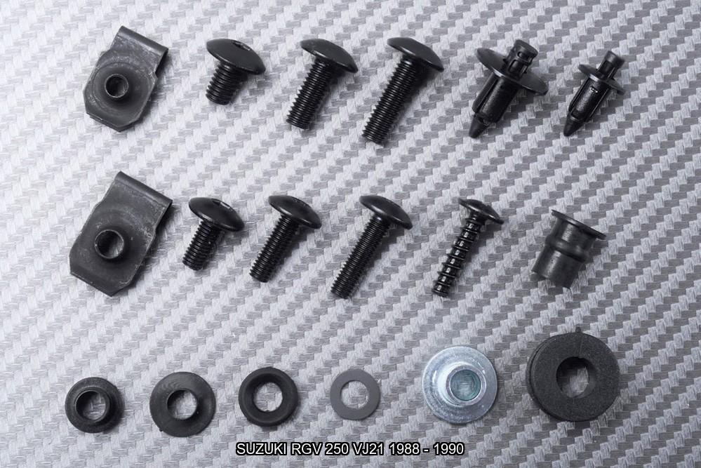 Kuip bouten set voor SUZUKI RGV 250 VJ21 1988 - 1990, Motoren, Ophalen of Verzenden, Nieuw