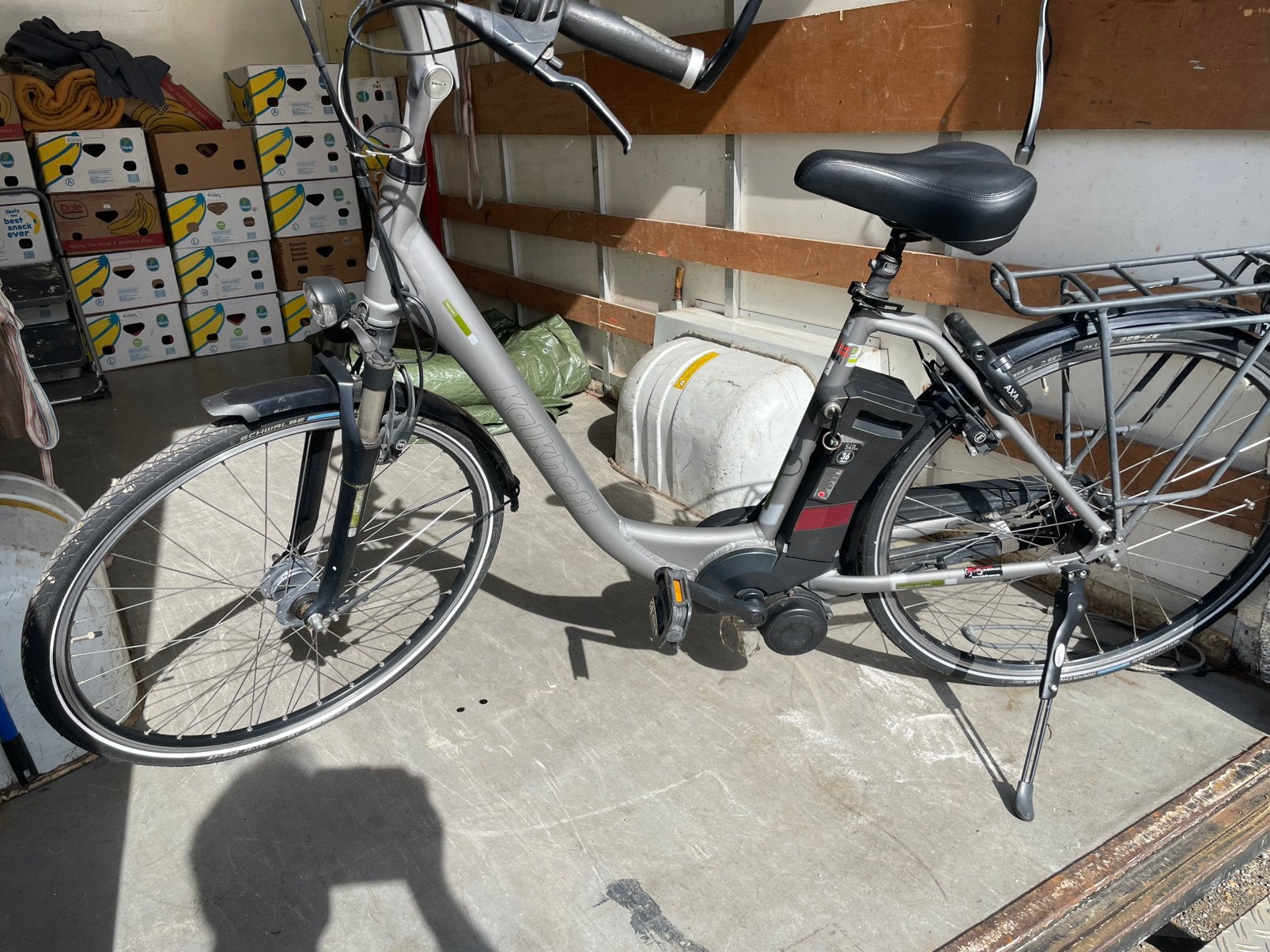 Defecte fiets, Ophalen, Gebruikt