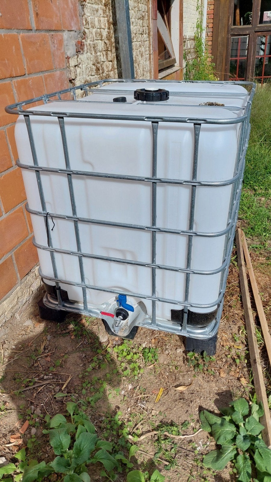 IBC container, Tuin en Terras, Ophalen, Kunststof, Met kraantje, 150 liter of meer