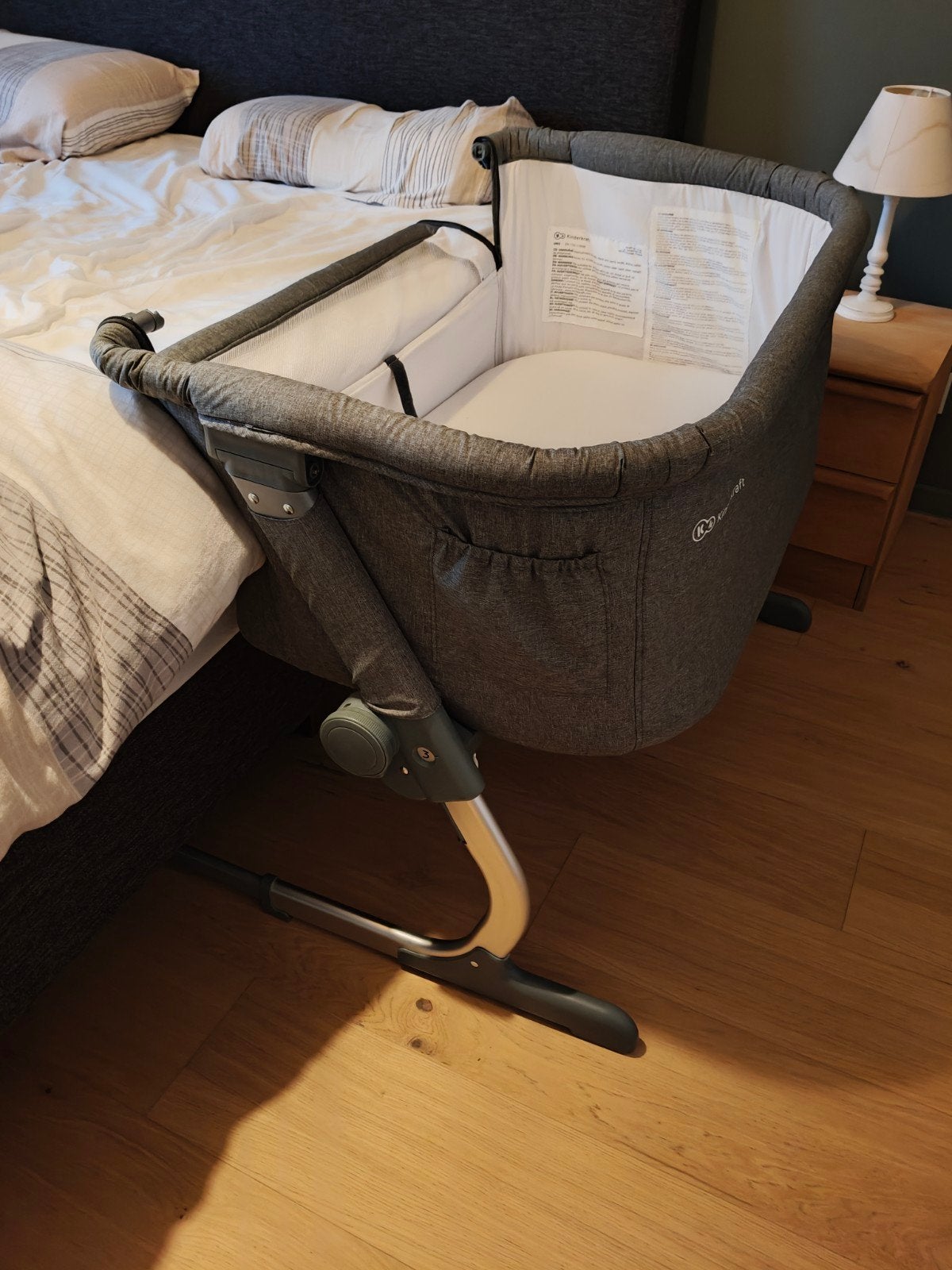 Co-sleeper kinderkraft, Ophalen