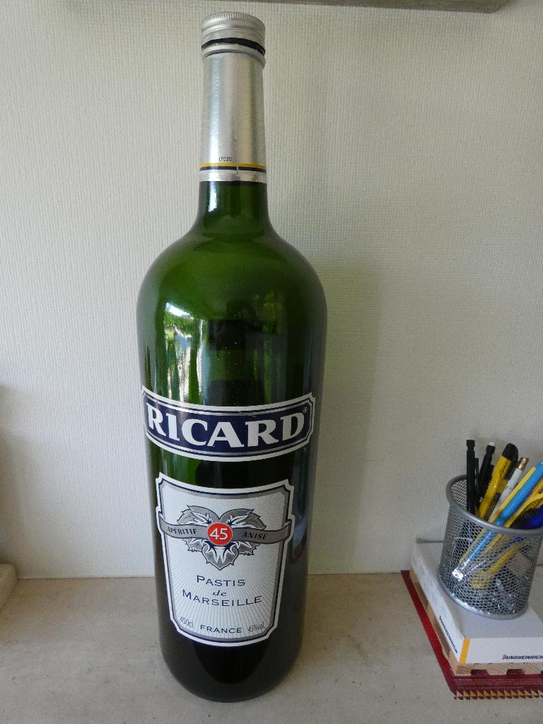 ricard dispenser fles 4.5L, Ophalen of Verzenden, Gebruikt, Gebruiksvoorwerp