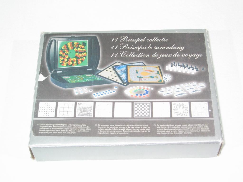 11-In-1 Reisspellen Collectie – Compact Reisspel – Jaren 90, Een of twee spelers, Ophalen of Verzenden, Gebruikt, Reisspel