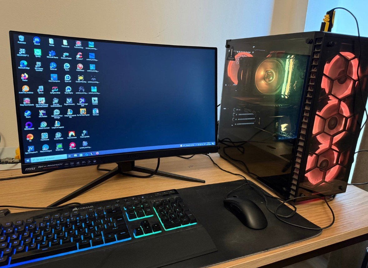Gaming PC, Ophalen of Verzenden, Zo goed als nieuw, Gaming, SSD