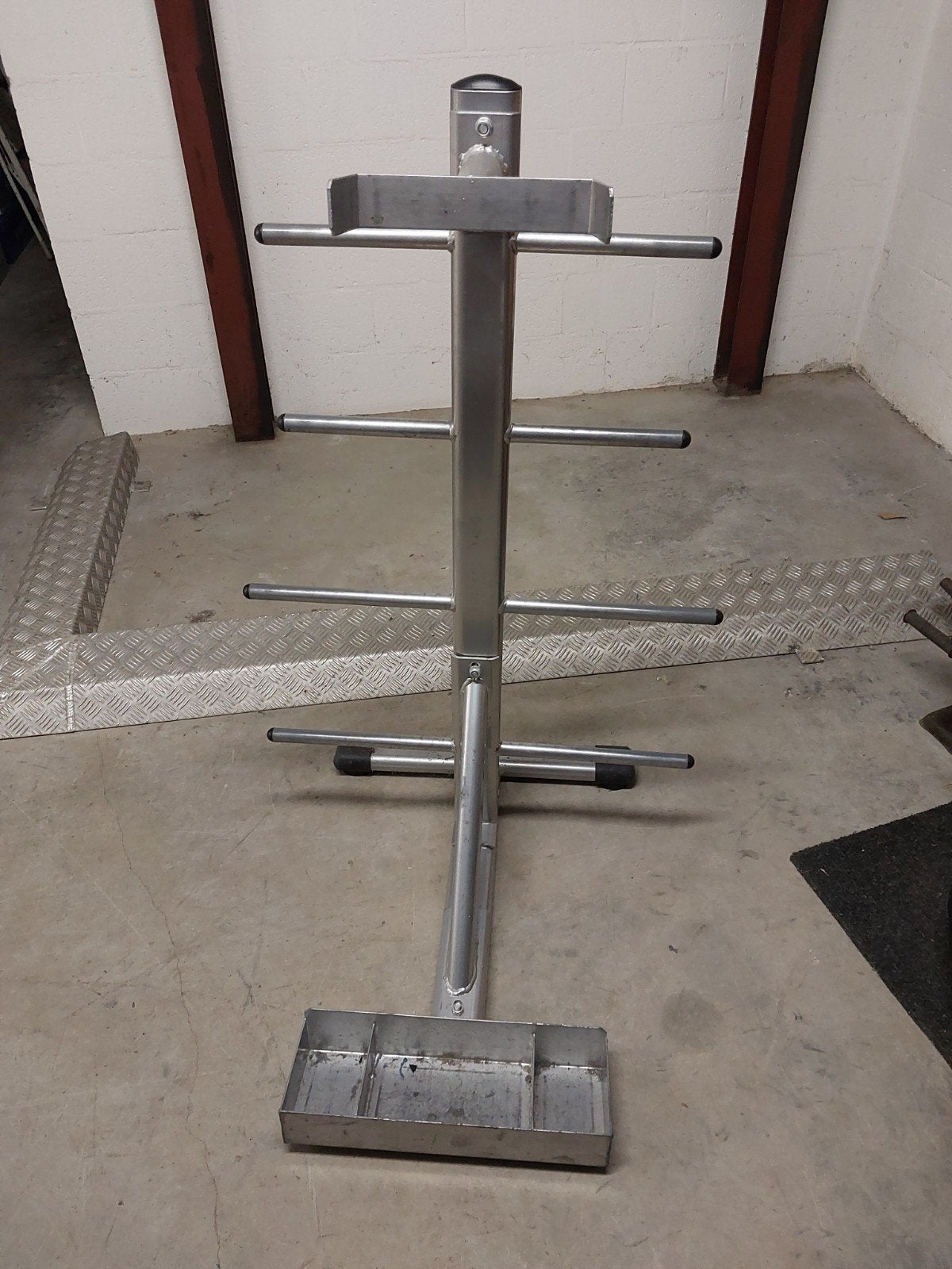 Professioneel Halterschijven Opbergrek (30mm), Sport en Fitness, Ophalen