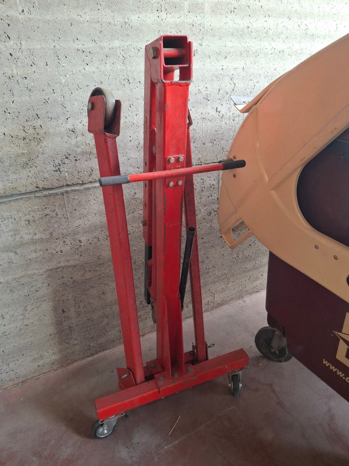 Girafe de levage, Enlèvement