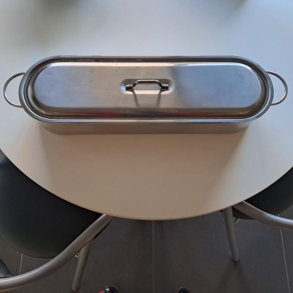 mooie vispan, Huis en Inrichting, Ophalen, Nieuw, Inox, Kookpan of Snelkookpan
