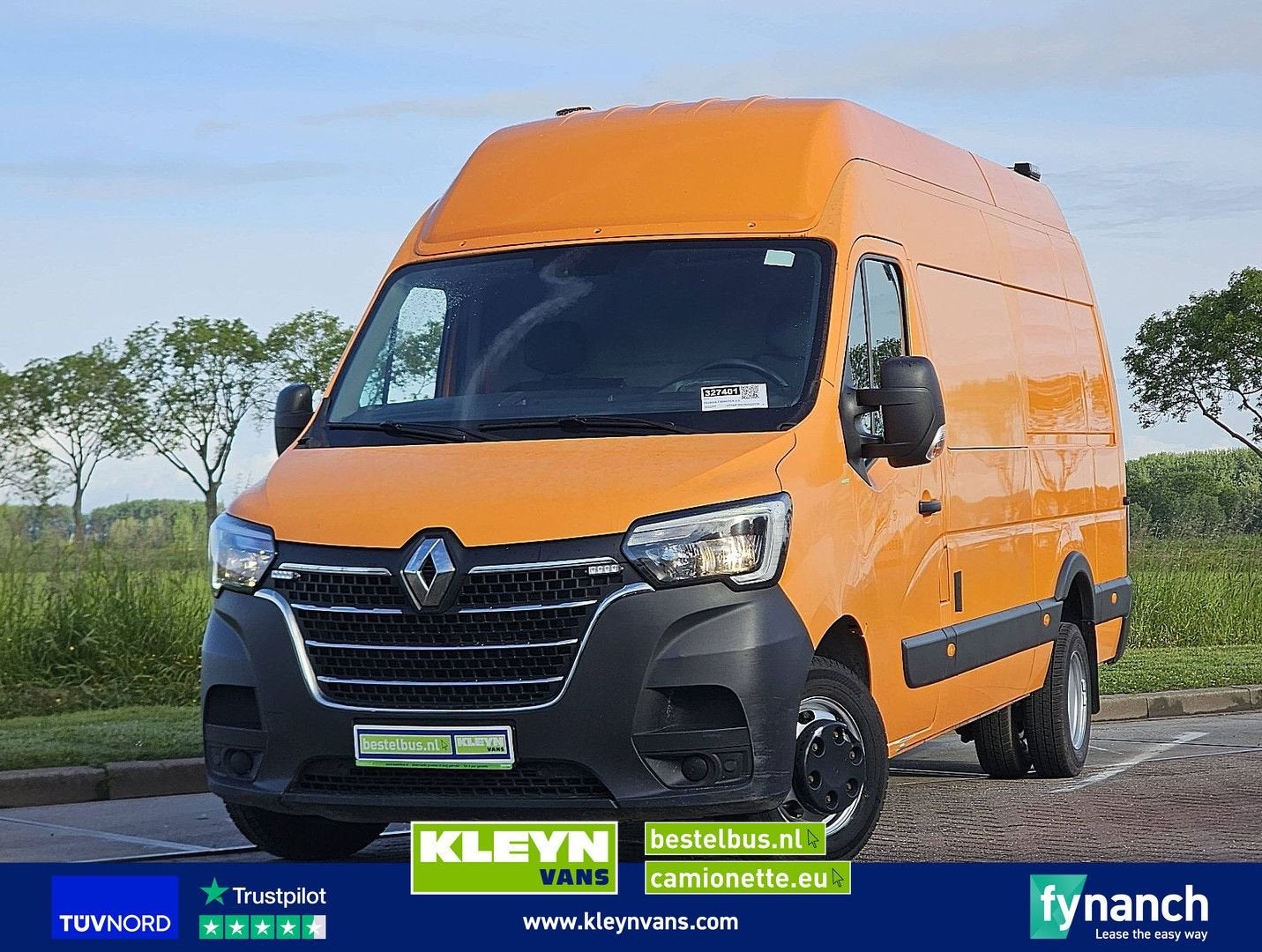 Renault MASTER 2.3 L4H3 Dubbellucht NAP, Auto's, Overige kleuren, Renault, Bedrijf, Te koop
