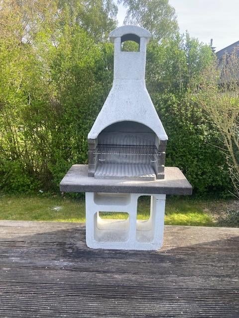BBQ stenen barbecue, Tuin en Terras, Ophalen, Gebruikt