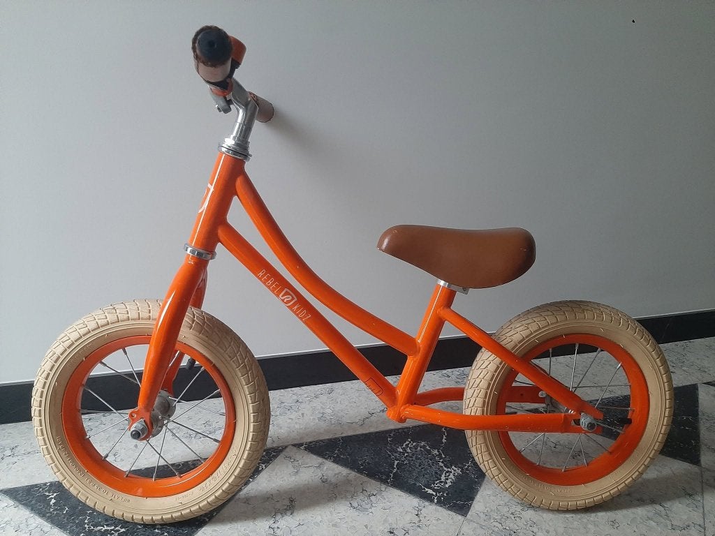 Loopfiets Rebel Kidz 12,5" (2-4jaar), Ophalen, Zo goed als nieuw, Loopfiets