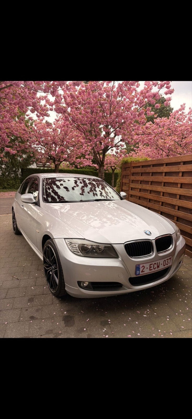 BMW 3 SERIE, Auto's, BMW, Particulier, 3 Reeks, Diesel, Berline, 4 deurs, Handgeschakeld, Zilver of Grijs, Zwart, Stof, Achterwielaandrijving