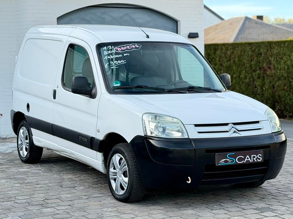 Berlingo 1.1i ** Benzine ** Gekeurd voor verkoop **, Wit, Handgeschakeld, 44 kW, 2 zetels