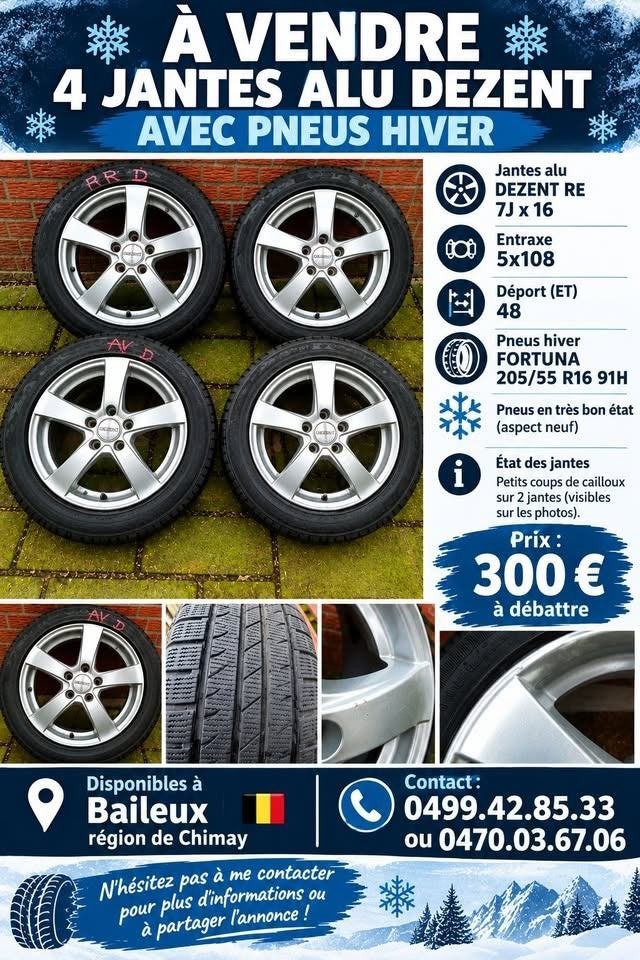 pneu +jante, Auto diversen, Ophalen