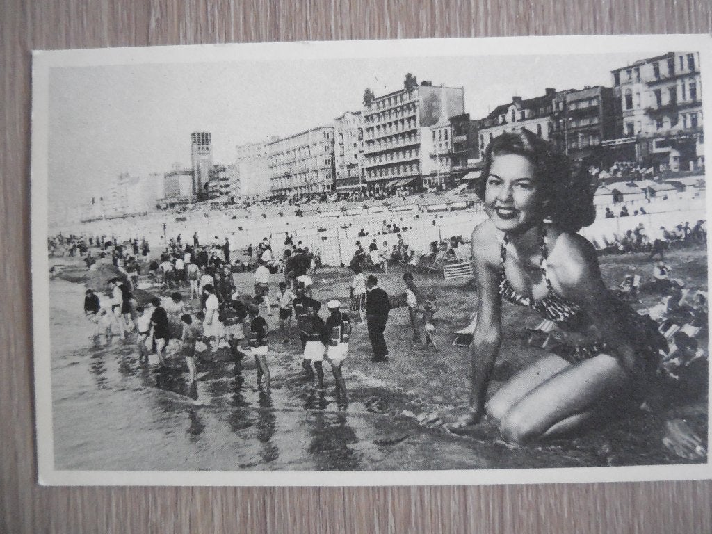 postkaart Blankenberge, Verzamelen, Ophalen of Verzenden, 1940 tot 1960, Ongelopen, West-Vlaanderen