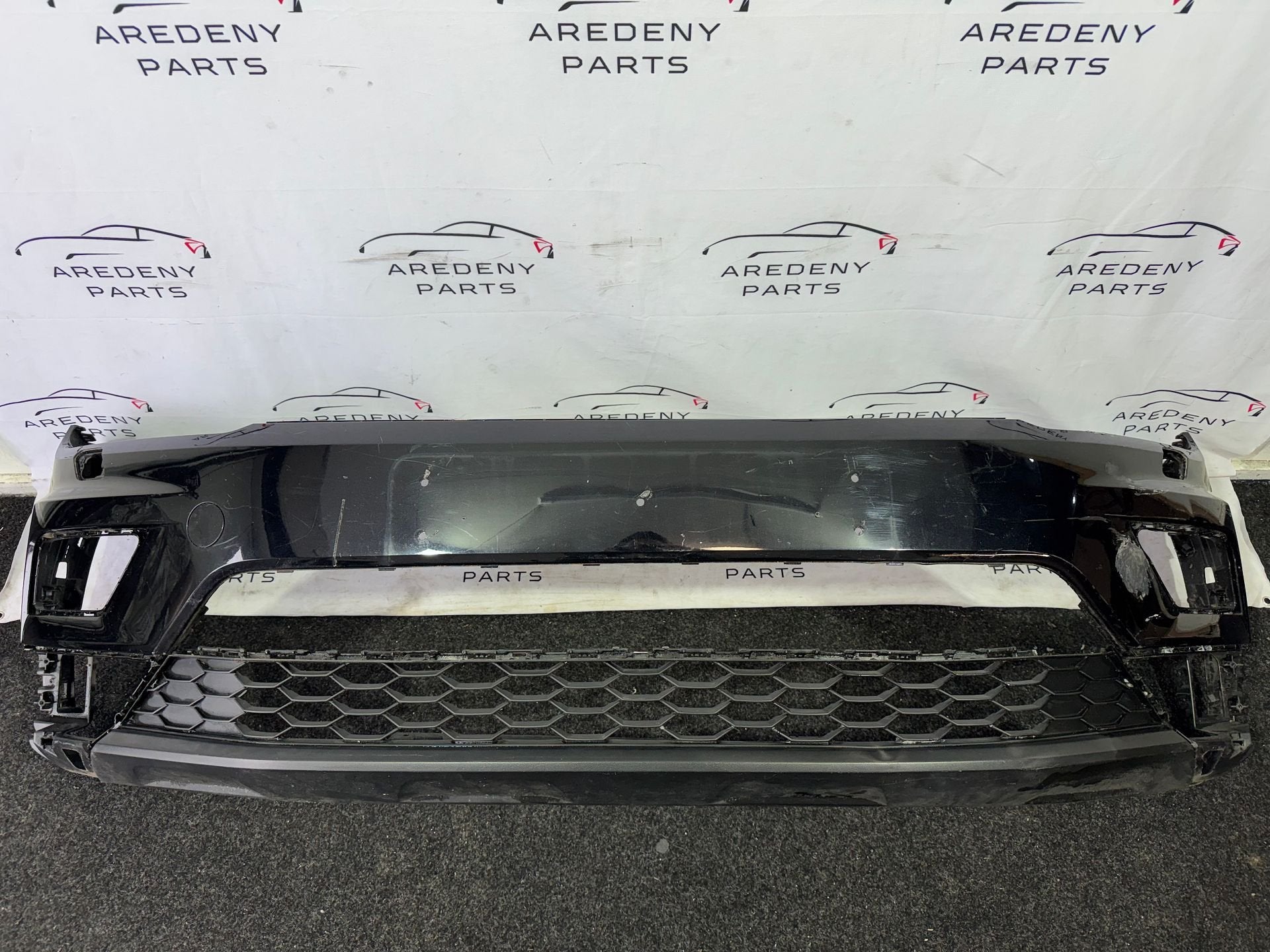Volkswagen Tiguan II 5NA AD1 Voorbumper 6xPDC LC9X 5NA807221, Gebruikt, -, -, Ophalen of Verzenden