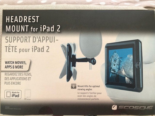 Scosche IPD2HM3  Headrest mount voor iPad, Informatique & Logiciels, Enlèvement ou Envoi, Neuf
