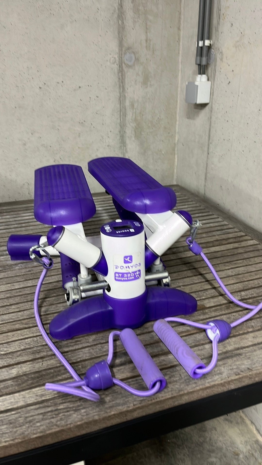 Stepper Domyos, Sport en Fitness, Ophalen, Zo goed als nieuw, Armen