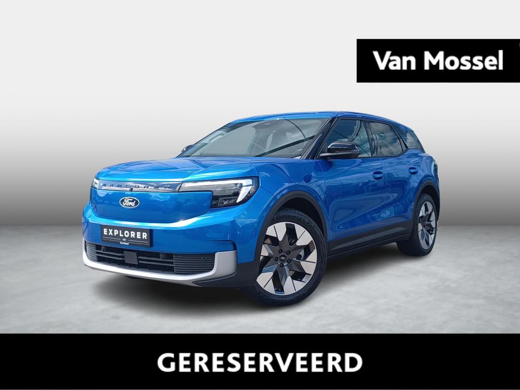 Ford Explorer 79kWh Ext. Range AWD Premium+Driver pack, Auto's, Ford, Automaat, Stof, Gebruikt, Elektrische ramen